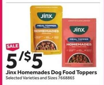 Jinx Homemades Dog Food Toppers