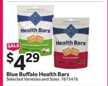 Blue Buffalo Health Bars