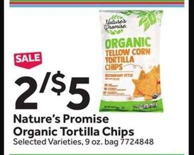 Nature's Promise Organic Tortilla Chips