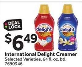 International Delight Creamer