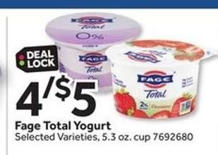 Fage Total Yogurt
