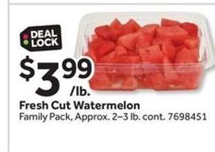 Fresh Cut Watermelon