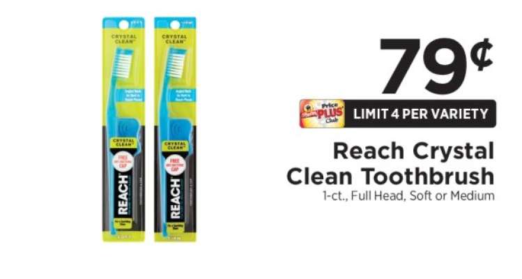 Reach Crystal Clean Toothbrush