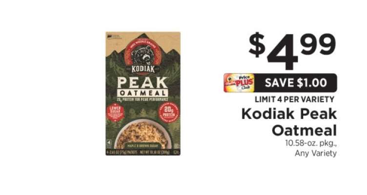 Kodiak Peak Oatmeal