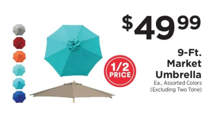 9-ft Market Umbrella