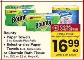 Bounty or Charmin