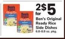 Ben’s Original Ready Rice Side Dishes