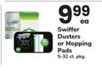 Swiffer Dusters or Mopping Pads
