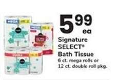 Signature Select Bath Tissue