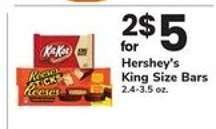 Hershey's King Size Bars