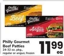 Philly Gourmet Beef Patties