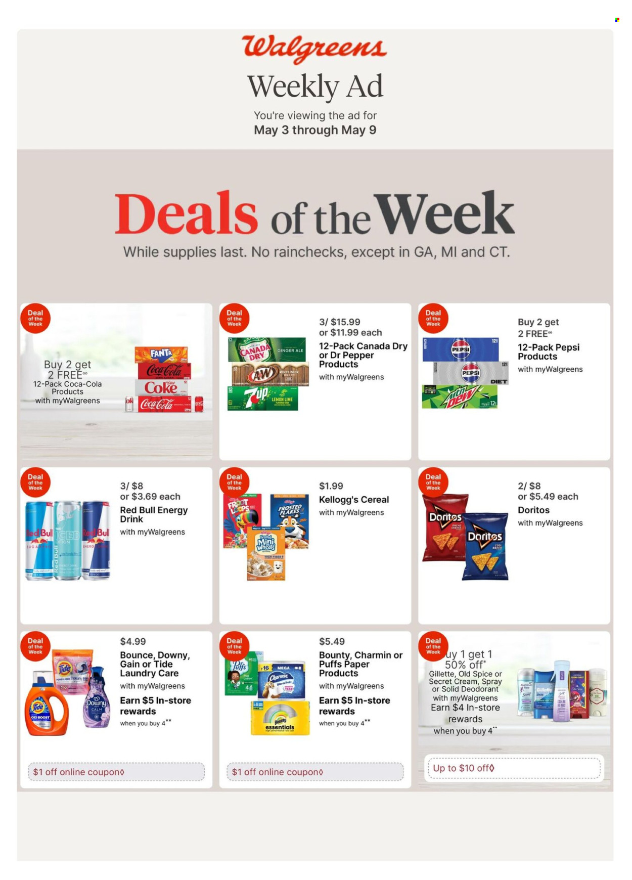 Walgreens ad - 05/03/2026 - 05/09/2026. Page 1