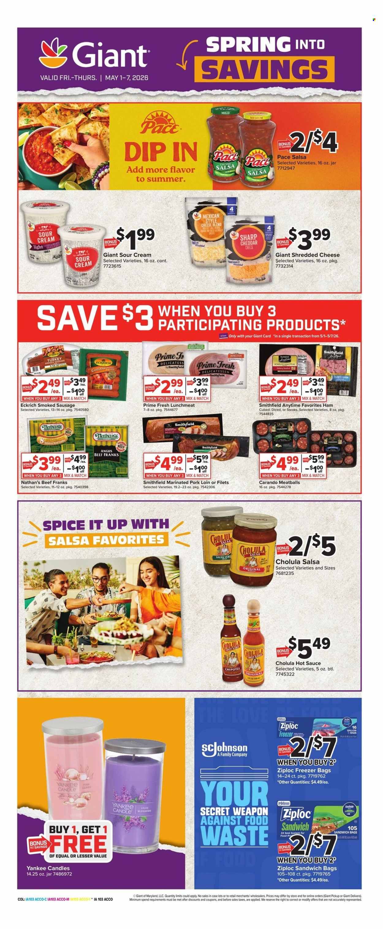 Giant Food ad - 05/01/2026 - 05/07/2026. Page 5