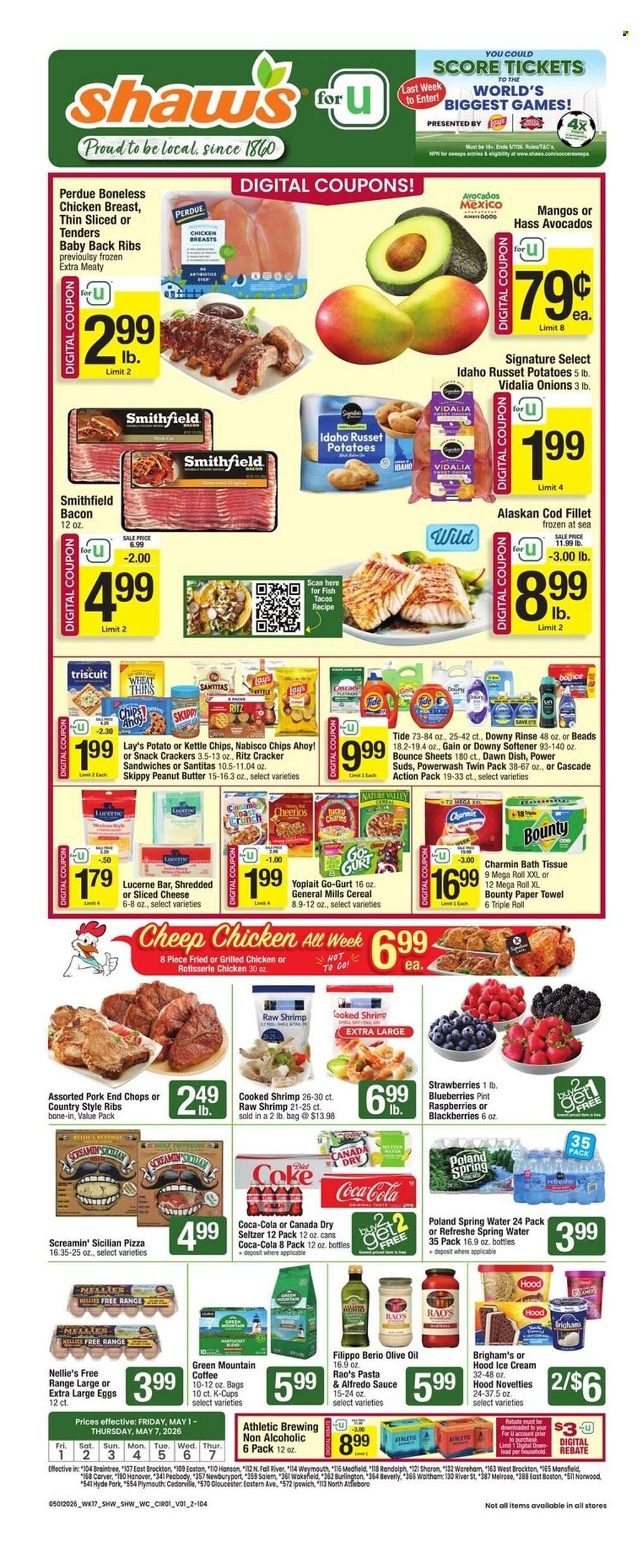 Shaw’s ad - 05/01/2026 - 05/07/2026. Page 1