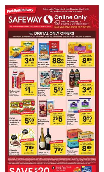 Safeway Flyer - 05/01/2026 - 05/07/2026.