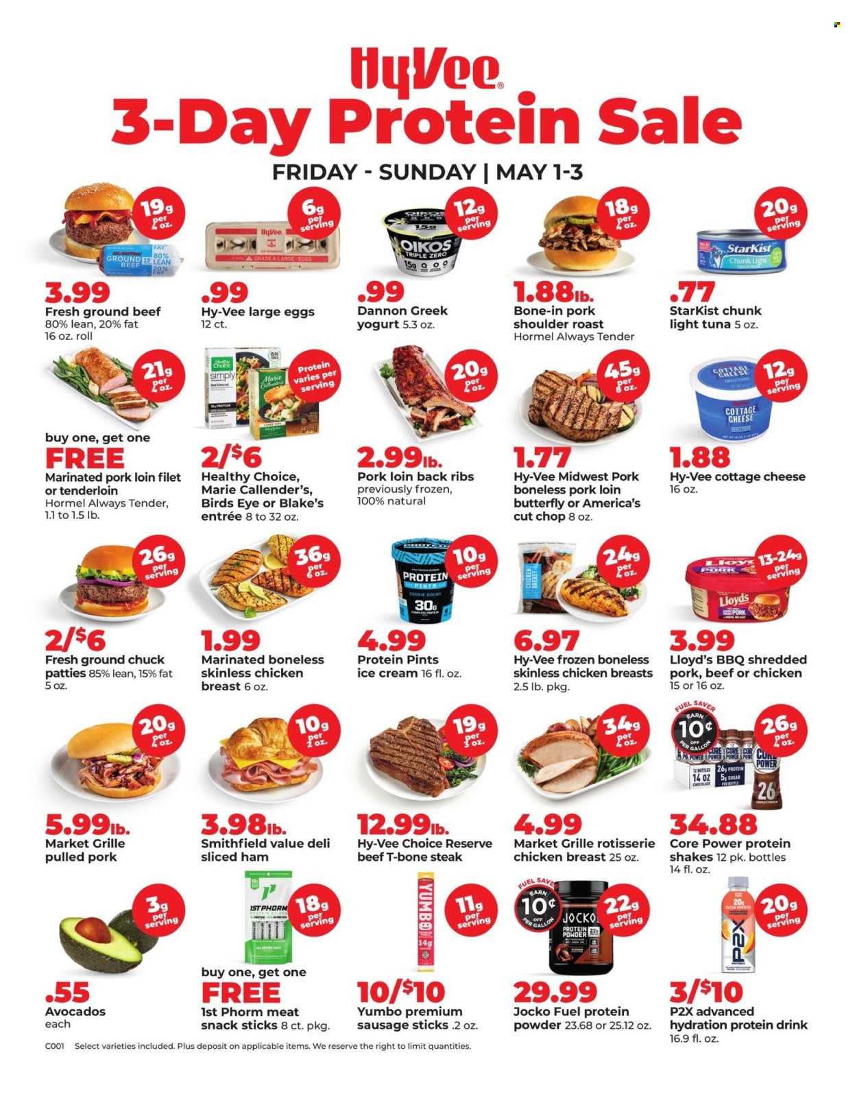 Hy-Vee ad - 05/01/2026 - 05/03/2026. Page 1