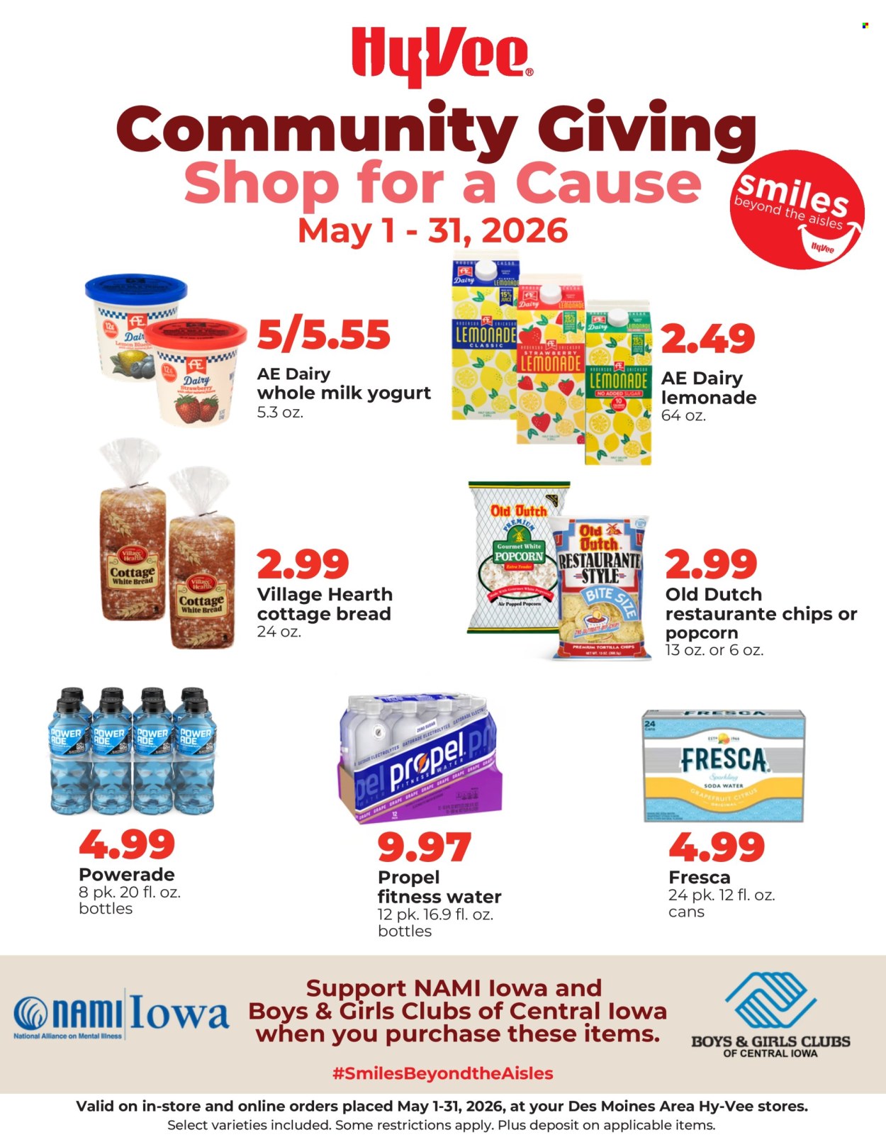 Hy-Vee ad - 05/01/2026 - 05/31/2026. Page 1