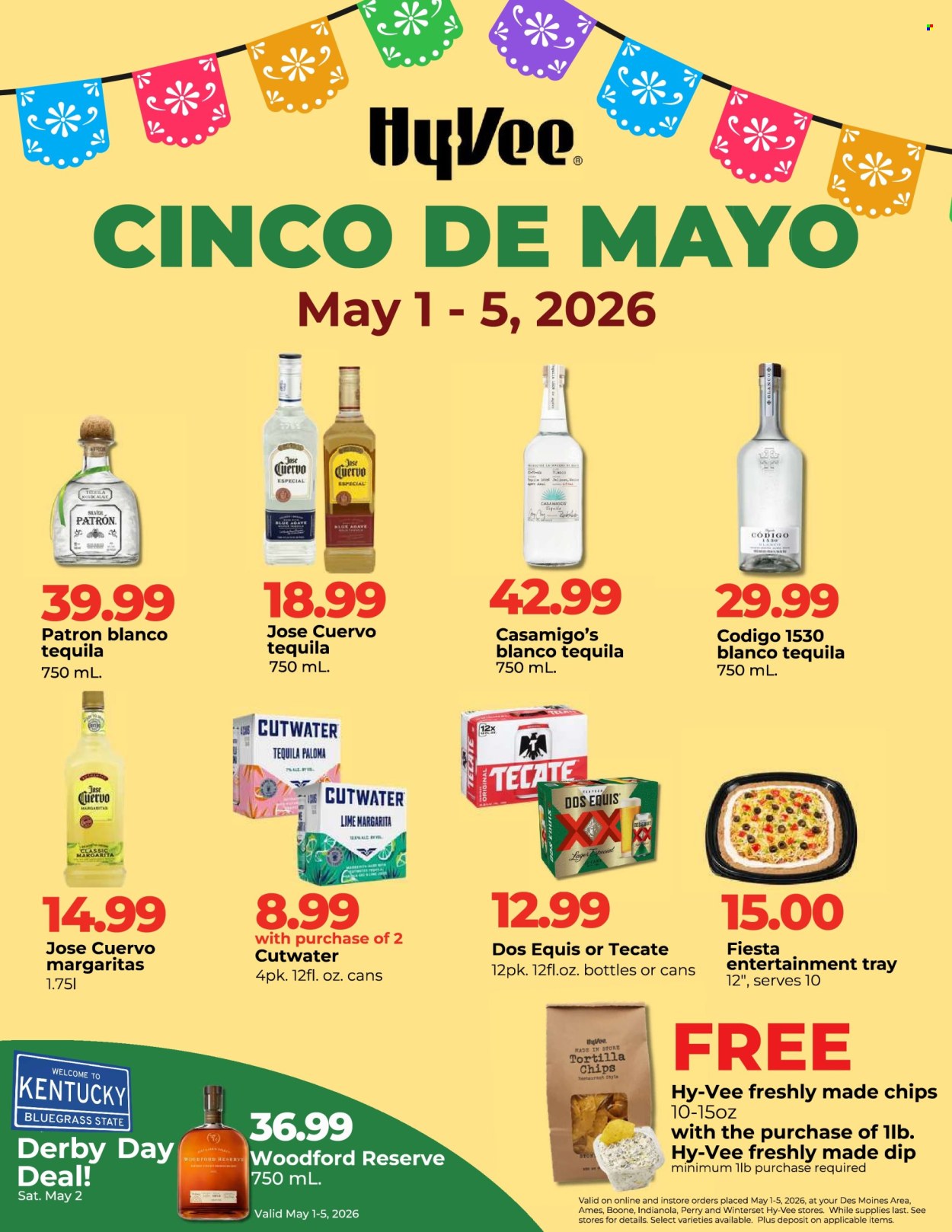 Hy-Vee ad - 05/01/2026 - 05/05/2026. Page 1