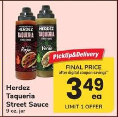 Herdez Taqueria Street Sauce