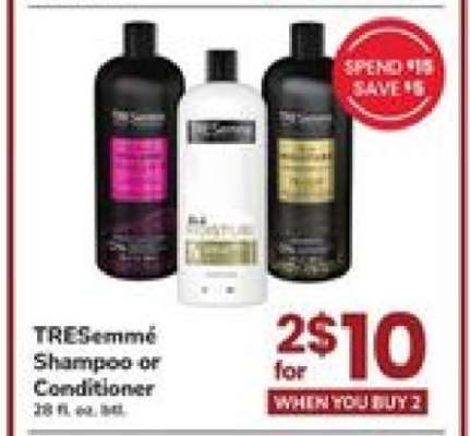 Tresemme Shampoo or Conditioner