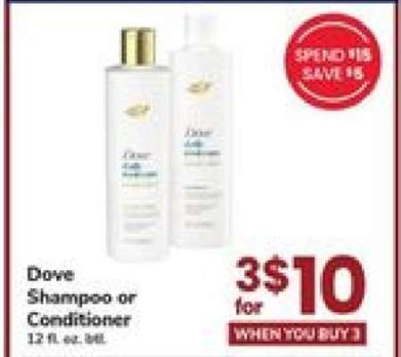 Dove Shampoo or Conditioner