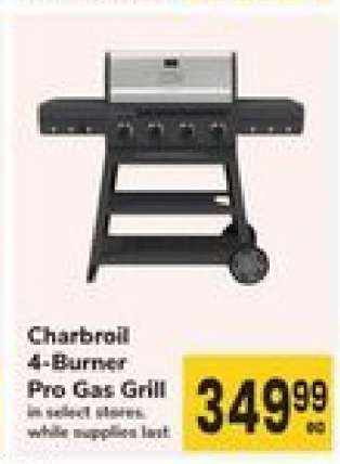 Charbroil 4-Burner Pro Gas Grill