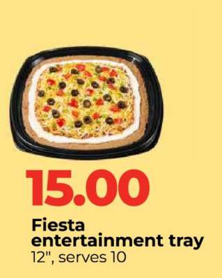 Fiesta entertainment tray