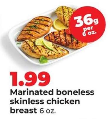 Marinated Boneless Skinless Chicken Breast