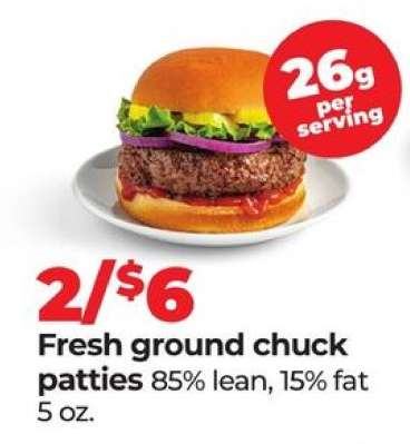 Fresh Ground Chuck Patties