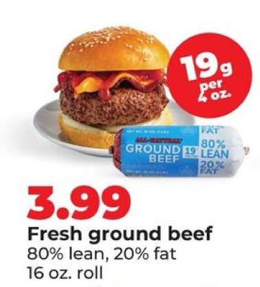 Fresh ground beef