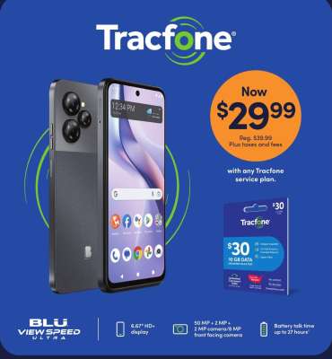 Tracfone BLU View Speed Ultra