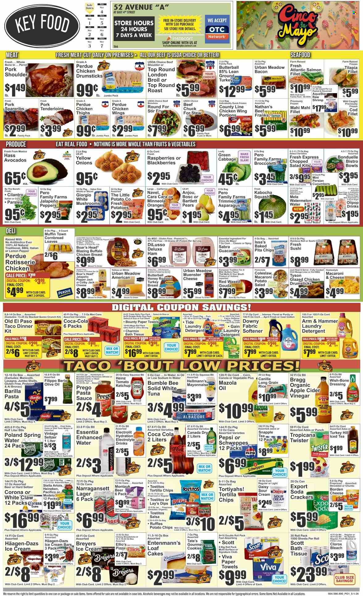 Key Food ad - 05/01/2026 - 05/07/2026. Page 1