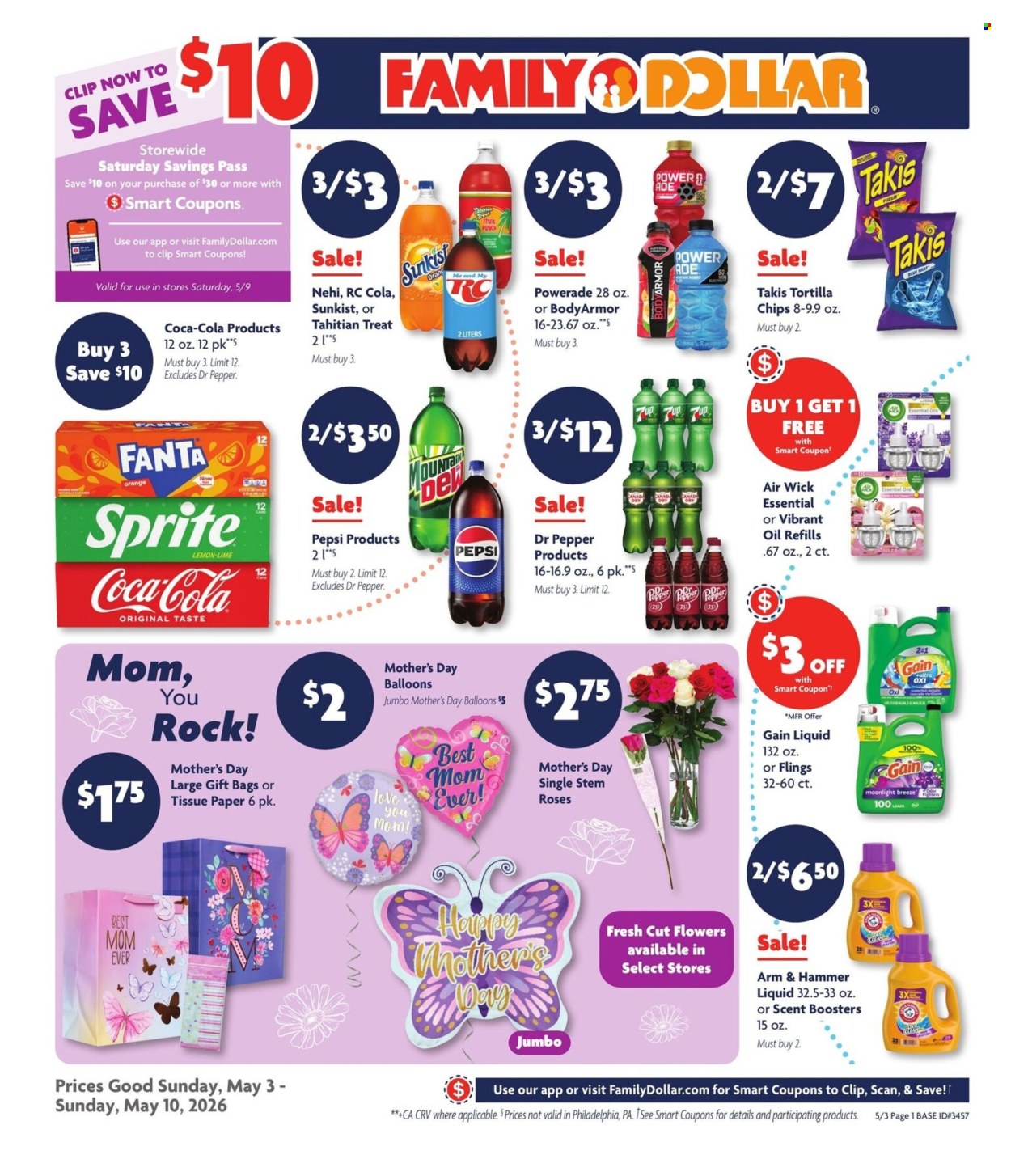 Family Dollar ad - 05/03/2026 - 05/10/2026. Page 1