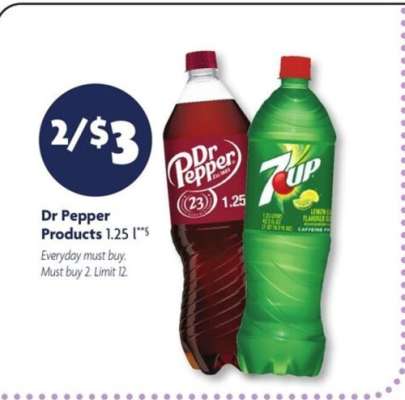Dr Pepper Products*