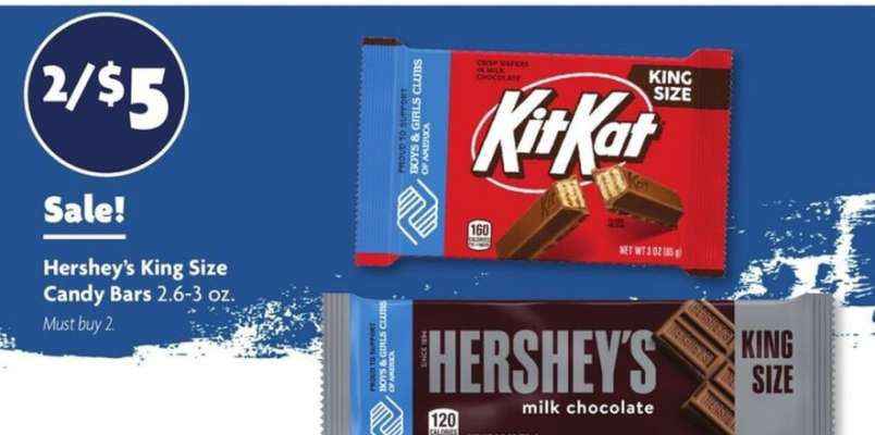 Hershey's King Size Candy Bars