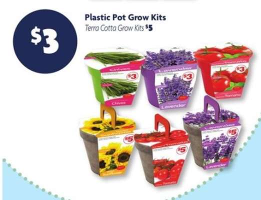 Plastic Pot Grow Kits