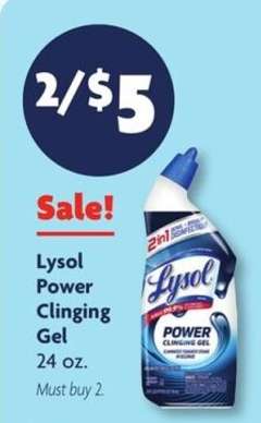 Lysol Power Clinging Gel