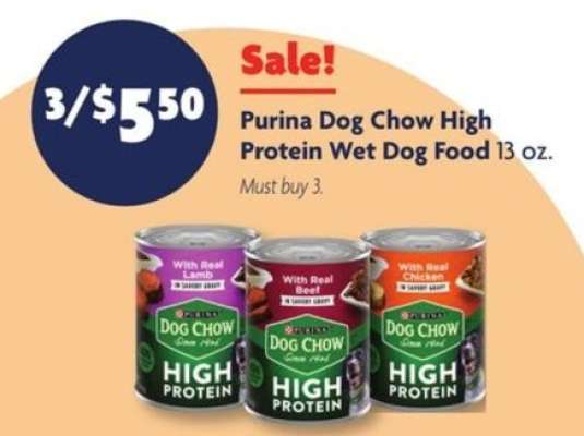 Purina Dog Chow High Protein Wet Dog Food