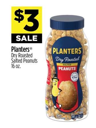 Planters® Dry Roasted Salted Peanuts