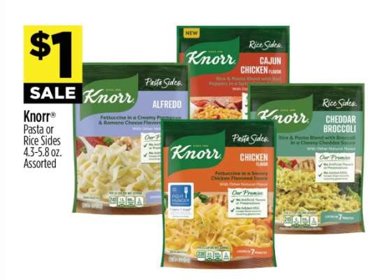 Knorr Pasta or Rice Sides