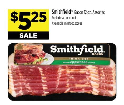Smithfield Bacon 12 oz. Assorted