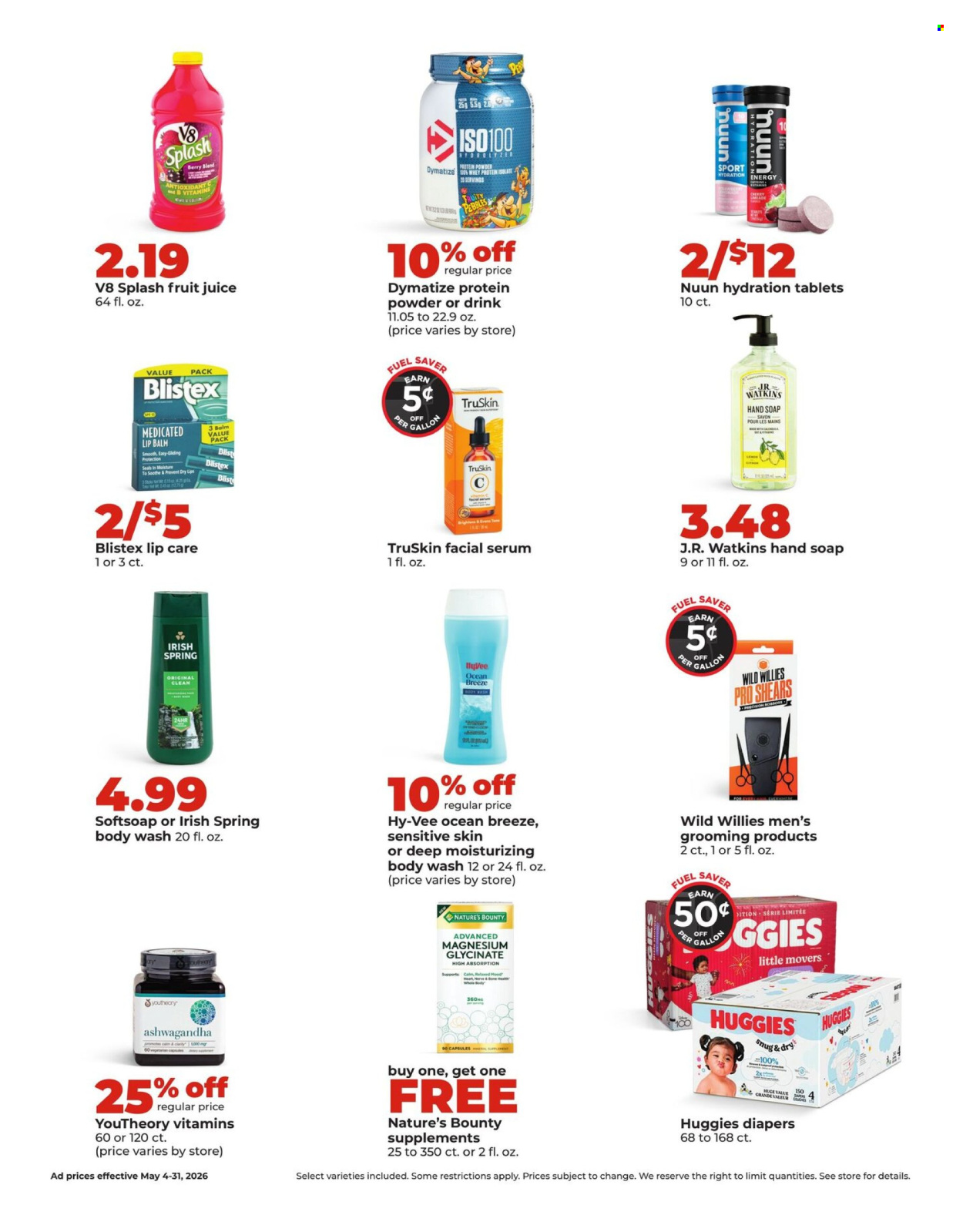 Hy-Vee ad - 05/04/2026 - 05/31/2026. Page 13