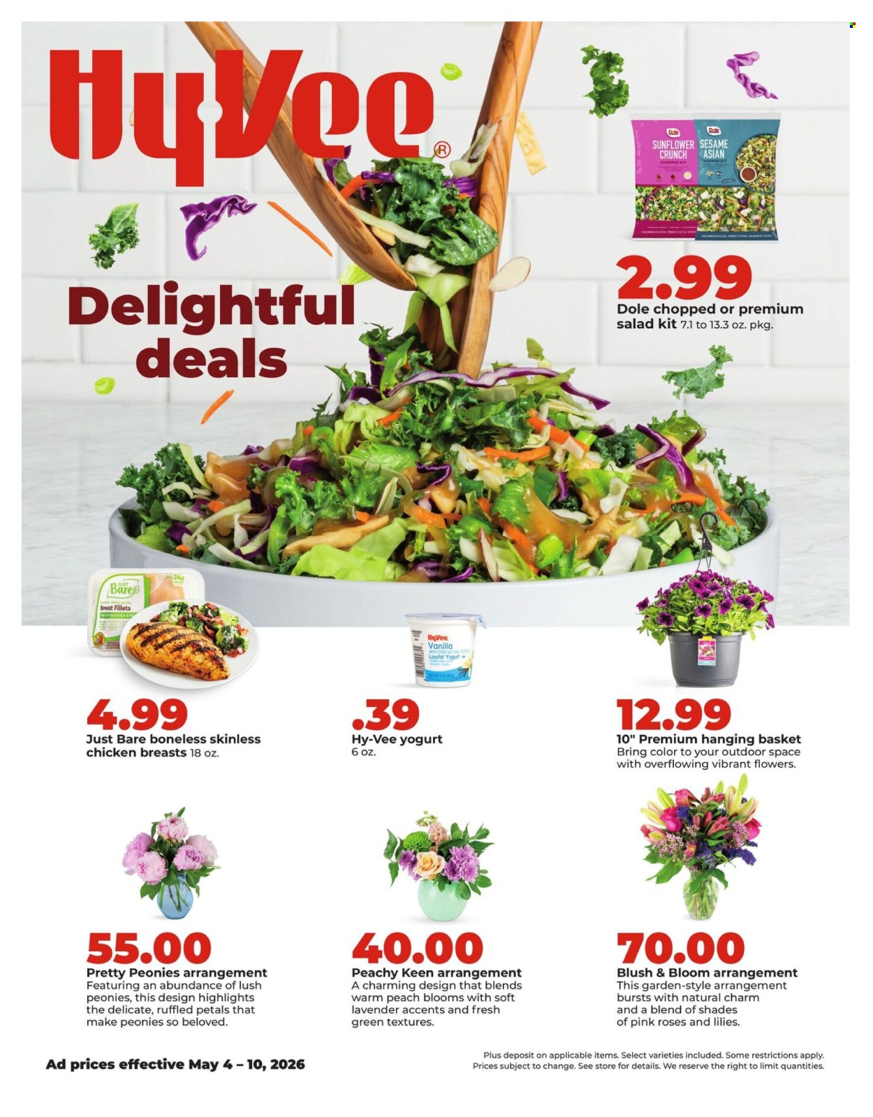 Hy-Vee ad - 05/04/2026 - 05/10/2026. Page 1