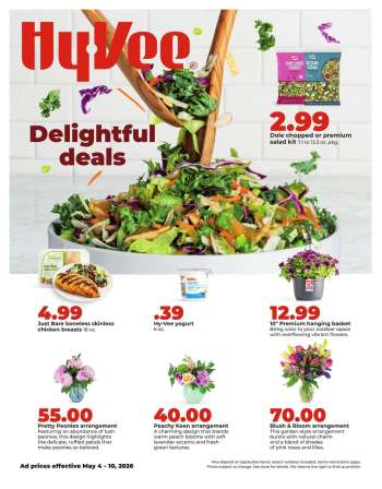 Hy-Vee Flyer - 05/04/2026 - 05/10/2026.