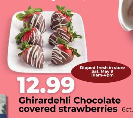 Ghirardelli chocolate covered strawberries