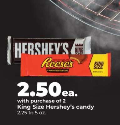 King Size Hershey’s candy