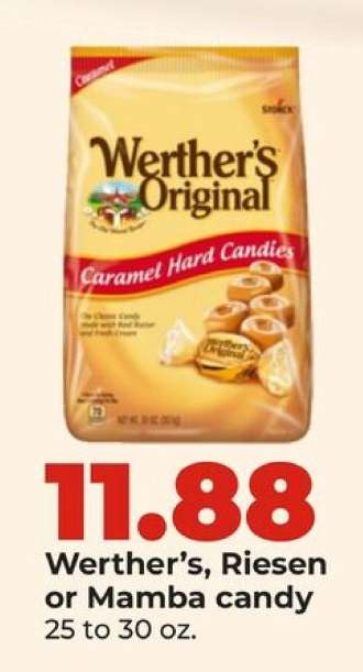 Werther's, Riesen or Mamba candy
