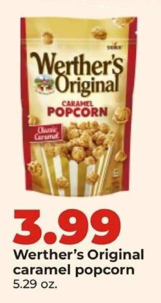 Werther’s Original caramel popcorn