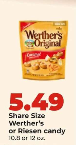 Werther's Original or Riesen candy