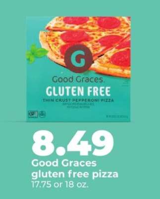Good Graces gluten free pizza